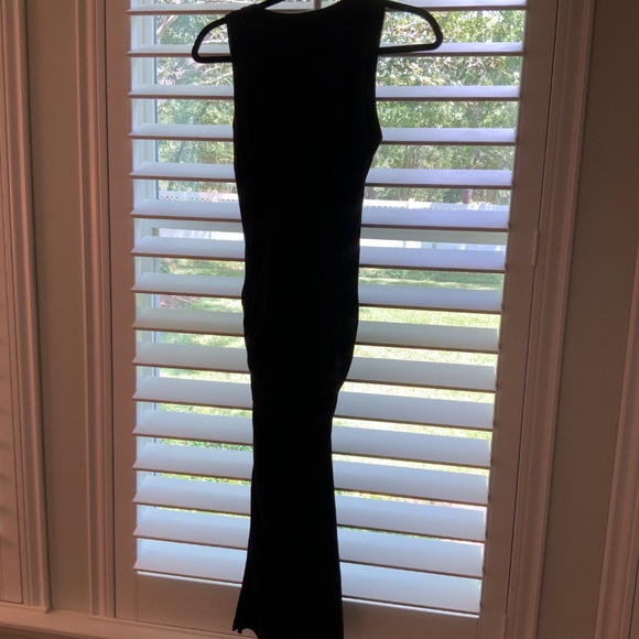 Michael Stars Lori Ribbed V-Neck Dress - Picture 2 of 3